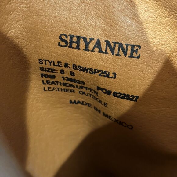 New Shyanne Tess TALL Western Boots Brown Womens SIZE 8 SNIP TOE Country Cowboy - Picture 11 of 14